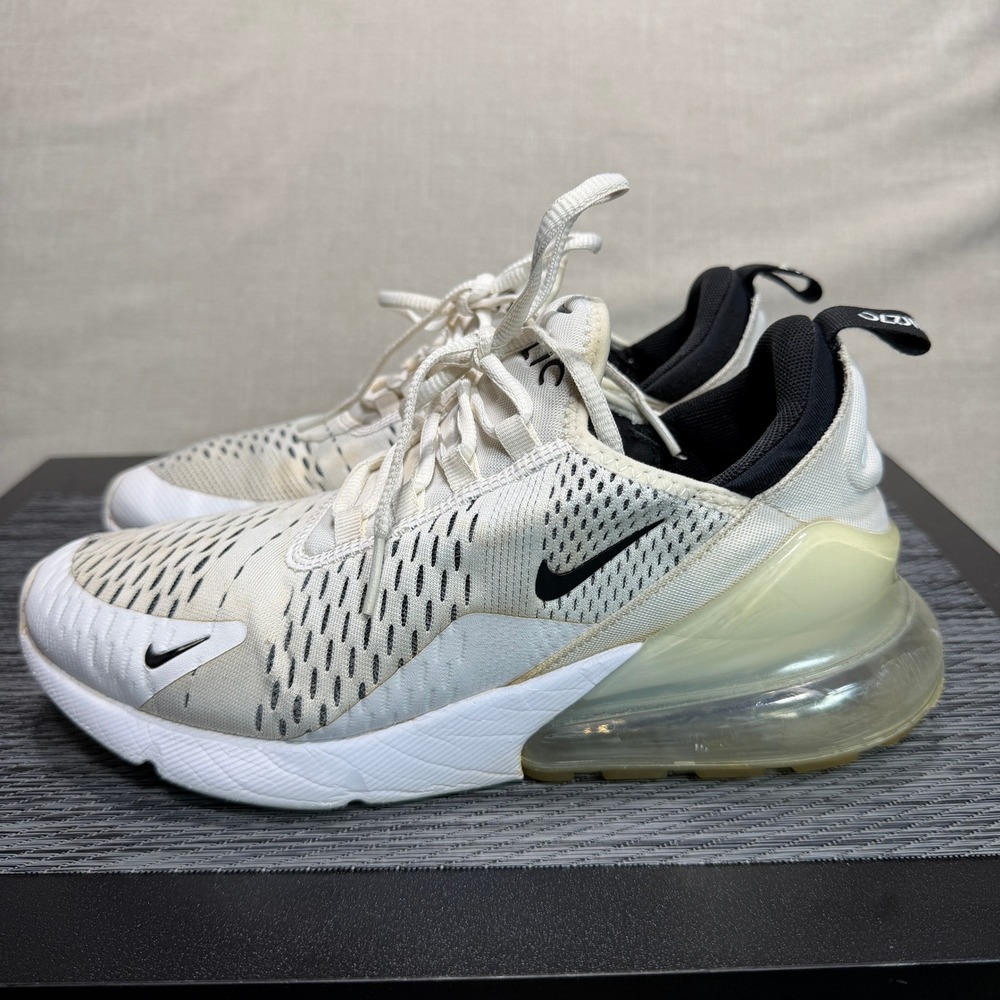 Nike Air Max 270 Shoes - Womens 8.5 - White AH6789-100 Running